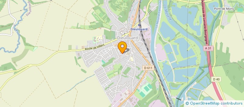 localisation de l'entreprise RIZZA STOP ADDICT  DIEULOUARD