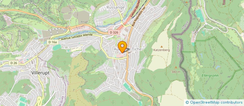 localisation de l'entreprise RIZZANI DE ECCHER FRANCE à AUDUN-LE-TICHE