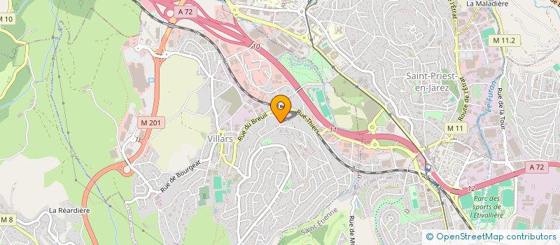 localisation de l'entreprise RIZZELLI MACONNERIE TERRASSEMENT  VILLARS