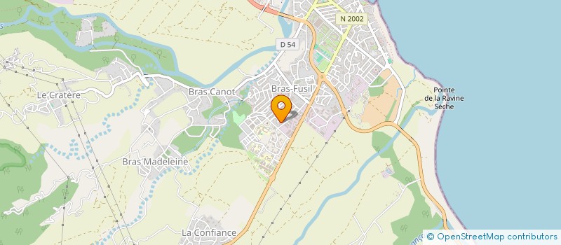 localisation de l'entreprise RJ CONCEPT  SAINT-BENOIT