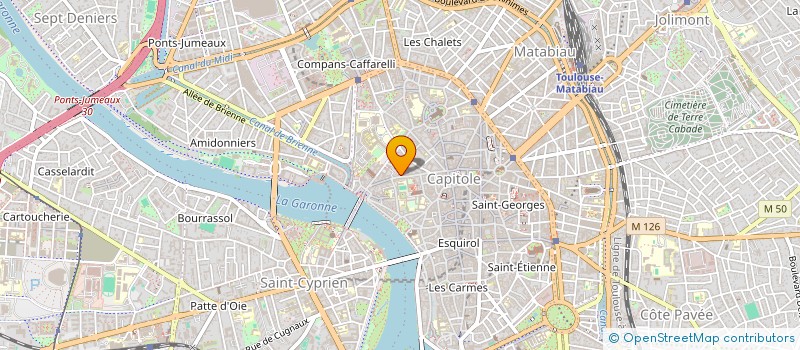 localisation de l'entreprise RJ CONSEIL à TOULOUSE