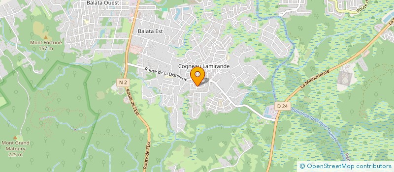 localisation de l'entreprise RJ CONSTRUCTION  MATOURY
