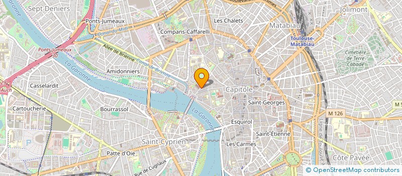 localisation de l'entreprise RJ.CORP à TOULOUSE