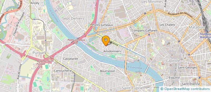localisation de l'entreprise RJ ELEC à TOULOUSE