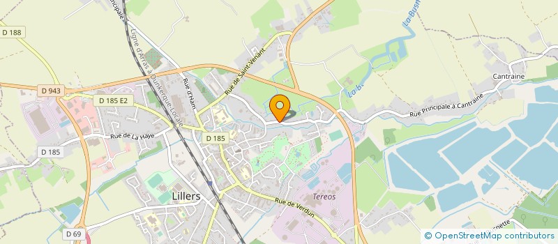 localisation de l'entreprise RJ EVENTS TRAITEUR à LILLERS