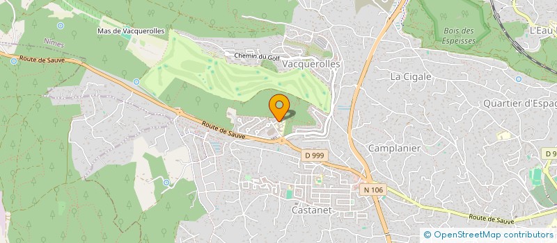 localisation de l'entreprise RJ GROUPE  NIMES