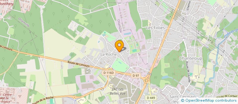 localisation de l'entreprise RJ HOME  OLLAINVILLE