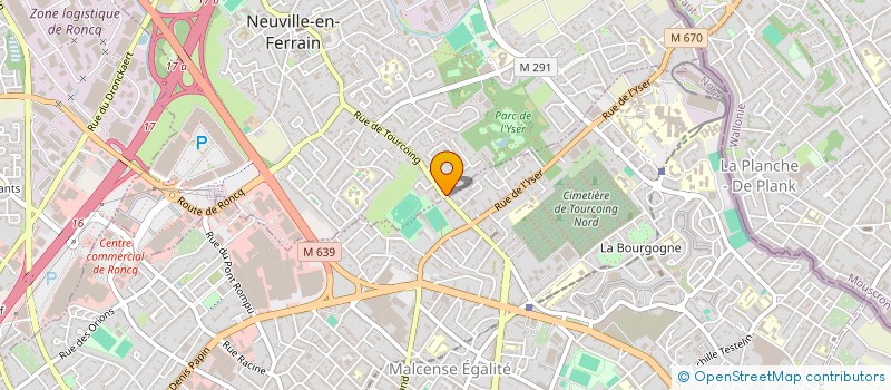 localisation de l'entreprise RJ INVEST à NEUVILLE-EN-FERRAIN