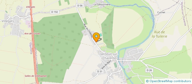 localisation de l'entreprise RJ-MECASERVICES à VERTEUIL-SUR-CHARENTE