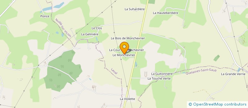 localisation de l'entreprise RJ RAMONAGE  NUILLE SUR VICOIN