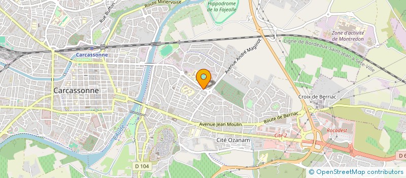localisation de l'entreprise RJ SERVICES à MONTPELLIER