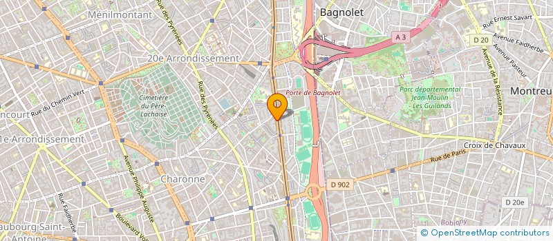 localisation de l'entreprise RJ SMARTNET à PARIS