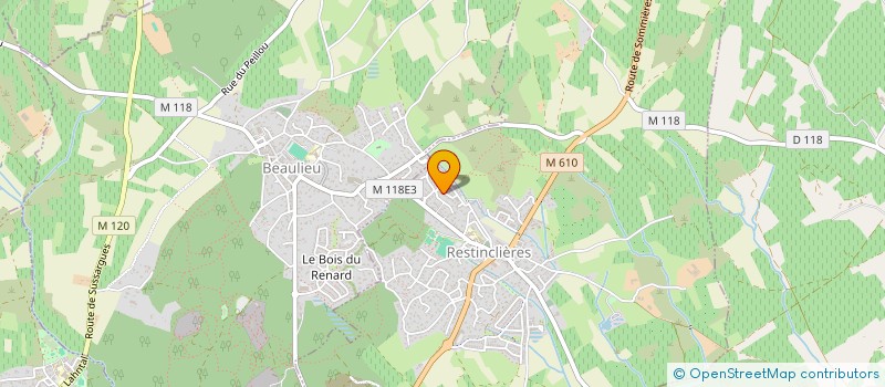 localisation de l'entreprise RJ SMRI  RESTINCLIERES