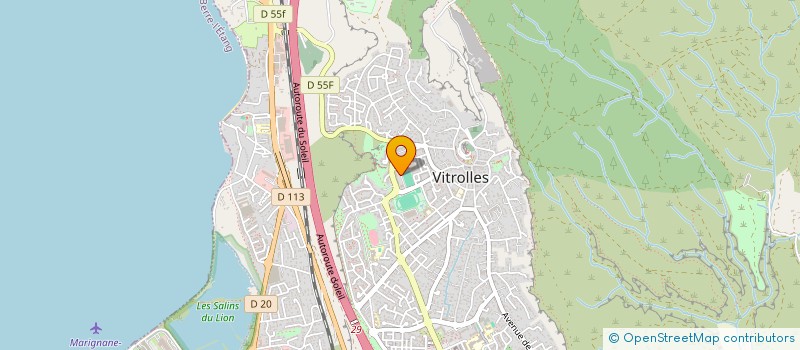 localisation de l'entreprise RJ VTC à VITROLLES