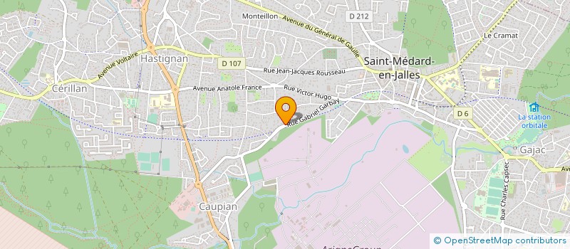 localisation de l'entreprise RJ WATTS à LE HAILLAN