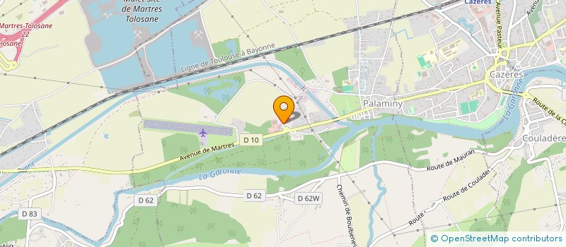 localisation de l'entreprise RJ2 SAS  PALAMINY