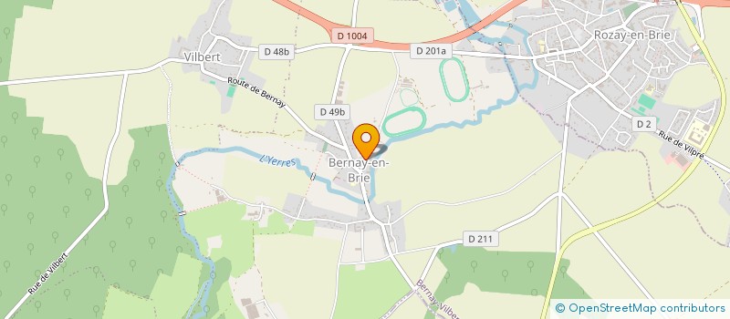 localisation de l'entreprise RJ2024  BERNAY-VILBERT