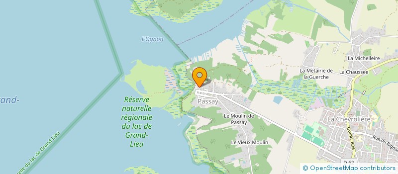 localisation de l'entreprise RJ2C  LA CHEVROLIERE