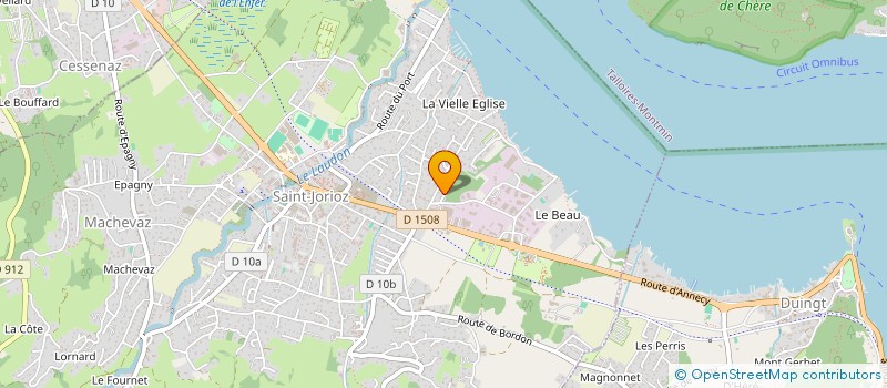 localisation de l'entreprise RJ2P-CONSEILS à SAINT-JORIOZ