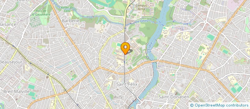 localisation de l'entreprise RJ44  NANTES