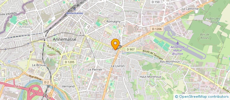 localisation de l'entreprise RJ85 à ANNEMASSE