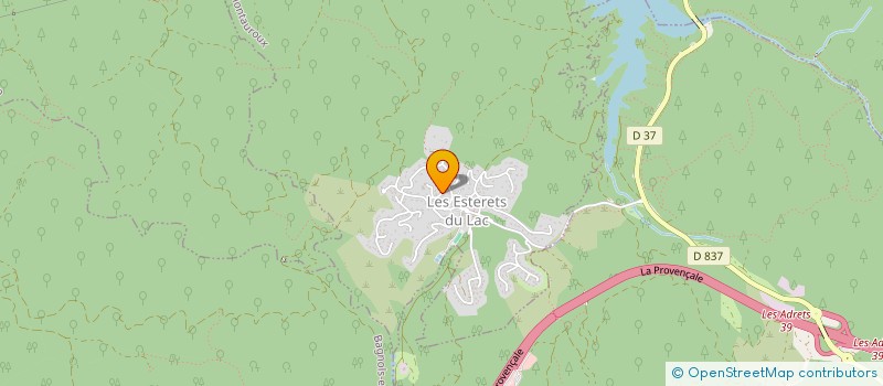 localisation de l'entreprise RJA  MONTAUROUX