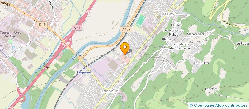 localisation de l'entreprise RJA2L  FROGES