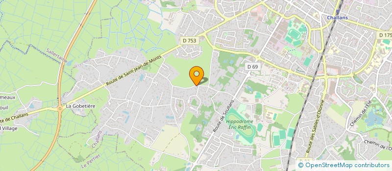 localisation de l'entreprise RJB à CHALLANS