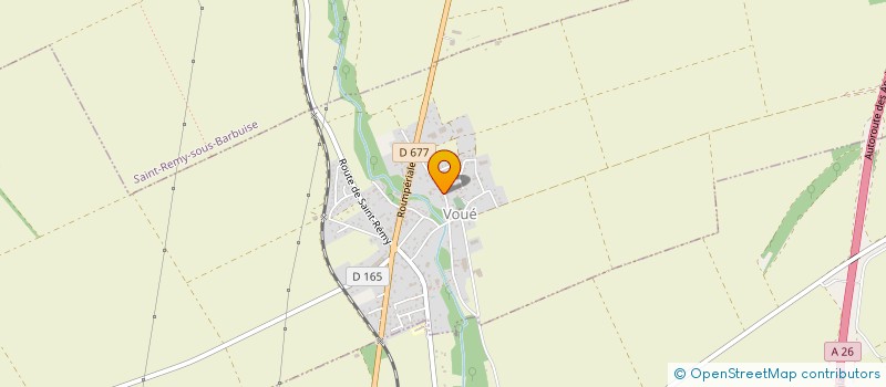 localisation de l'entreprise RJC  VOUE