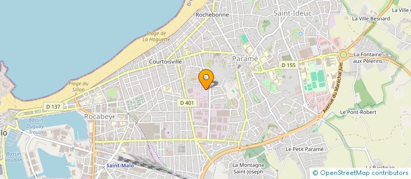 localisation de l'entreprise RJC à SAINT-MALO