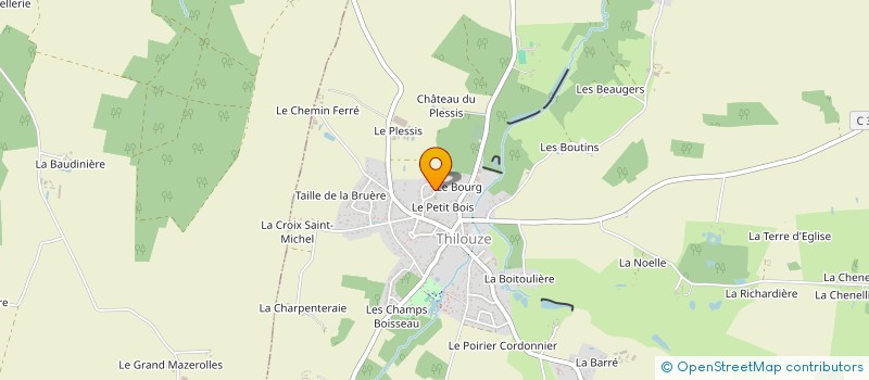 localisation de l'entreprise RJC  ARTANNES-SUR-INDRE