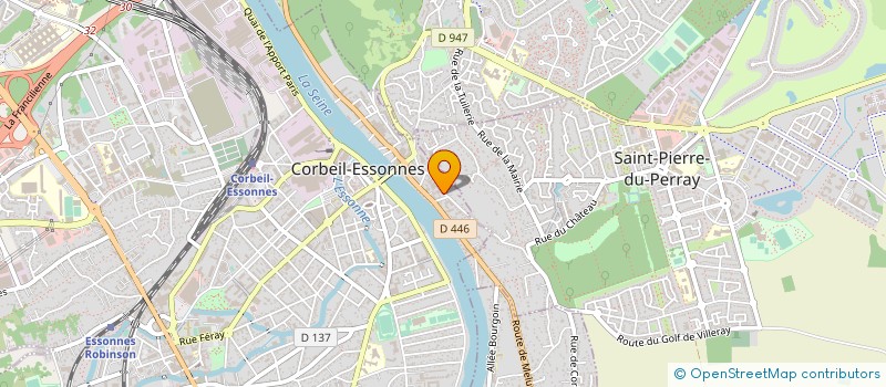 localisation de l'entreprise RJC FROID ET CLIMATISATION à CORBEIL-ESSONNES