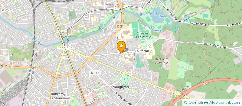 localisation de l'entreprise RJCCMM  SARGE-LES-LE-MANS