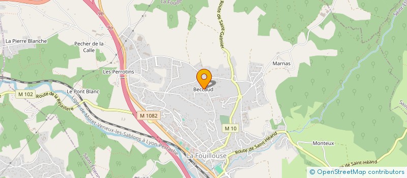 localisation de l'entreprise RJCN IMMO  LA FOUILLOUSE