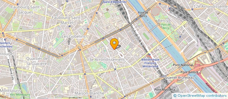 localisation de l'entreprise RJD 13  PARIS