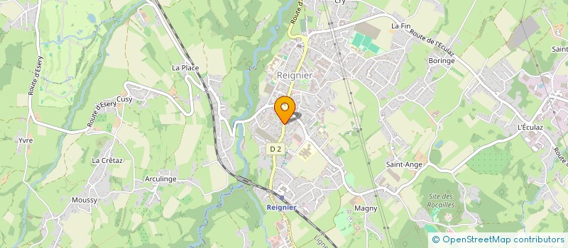 localisation de l'entreprise RJD PIERRE AUX FEES à REIGNIER-ESERY