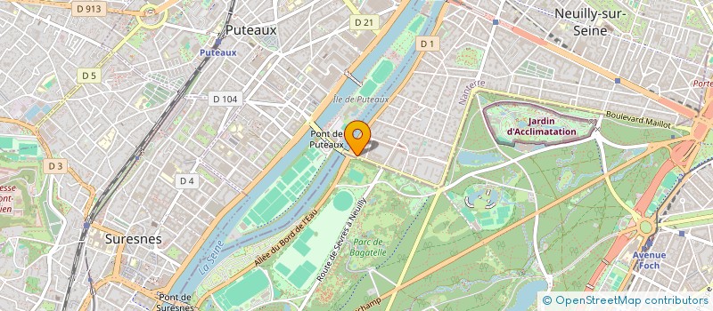 localisation de l'entreprise RJEB à NEUILLY-SUR-SEINE