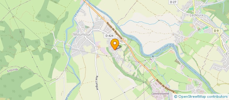 localisation de l'entreprise RJF  MOUMOUR