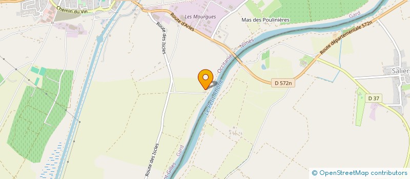 localisation de l'entreprise RJFC  SAINT-GILLES
