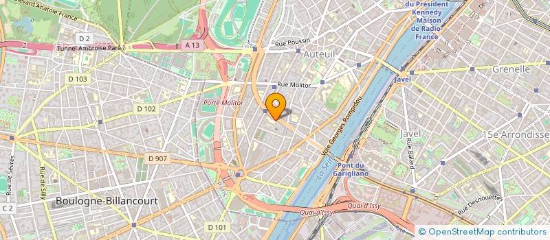 localisation de l'entreprise RJH à LEVALLOIS-PERRET