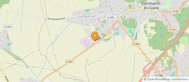 localisation de l'entreprise RJHB  LONGPERRIER