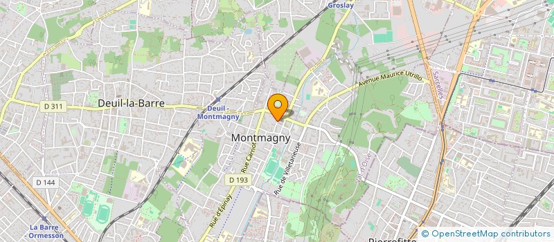 localisation de l'entreprise RJJ BEAUVAIS à MONTMAGNY