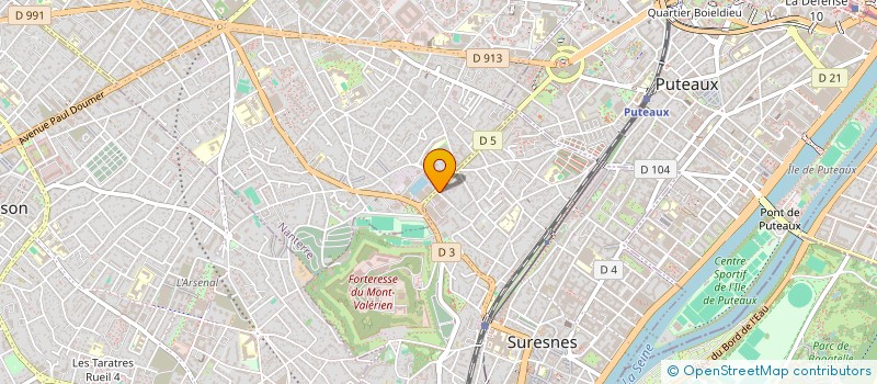 localisation de l'entreprise RJJ GROUP à SURESNES