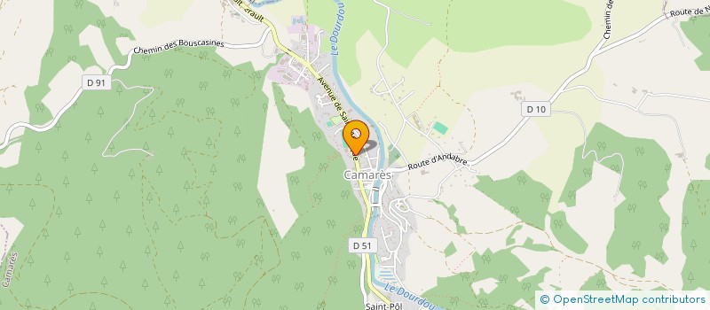 localisation de l'entreprise RJL  SAINT-AFFRIQUE