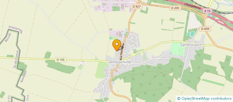 localisation de l'entreprise RJL CONSULTING  AMBLAINVILLE