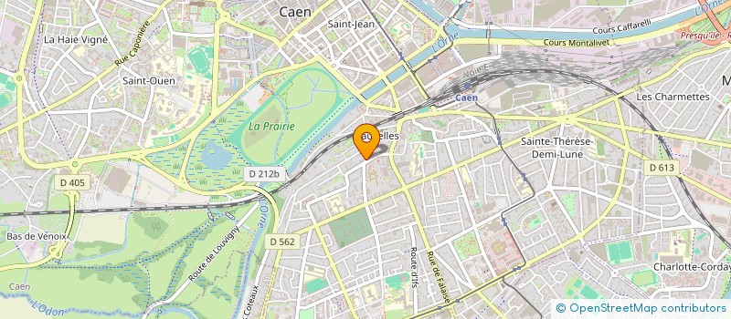 localisation de l'entreprise RJLM à CAEN