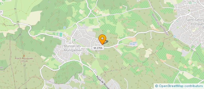 localisation de l'entreprise RJM  MURVIEL-LES-MONTPELLIER