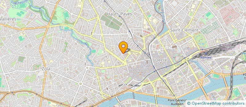 localisation de l'entreprise RJM TRANSPORT à NANTES