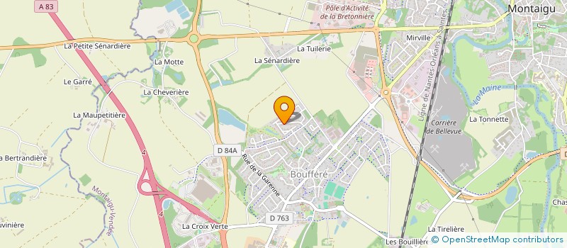 localisation de l'entreprise RJN CONSULTING à MONTAIGU-VENDEE