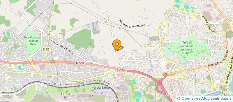 localisation de l'entreprise RJNL  MARTIGUES